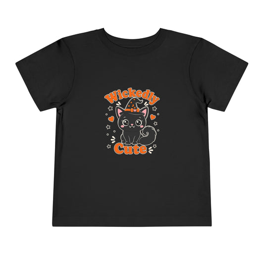 Wickedly Cute Kitty -Toddler short sleeve Tee