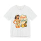 Retro Pin Up Pineapple & Prosecco  Unisex Tee