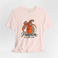 Pumpkin Season Tee — Leopard Bow Fall Pumpkin Graphic T‑Shirt