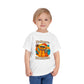 Toddler Tee — "No Snow, No Problem" Beach Snowman Graphic