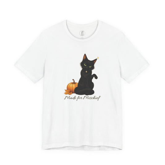 Made for Mischief Black Cat Unisex Tee