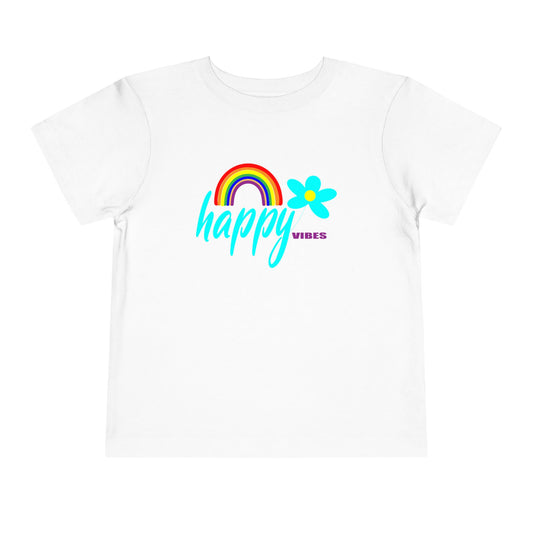 Happy Vibes Toddler Tee