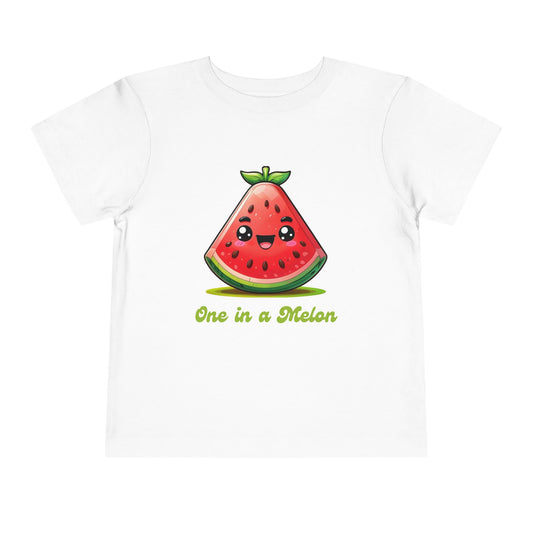 One in a Melon Toddler Short Sleeve Tee