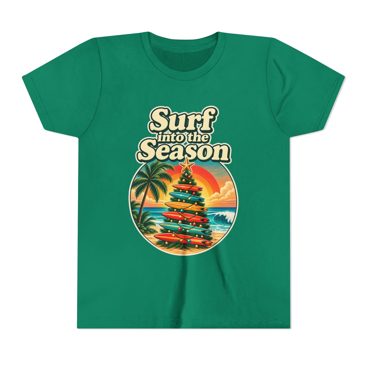 Surf Into the Season Youth Tee